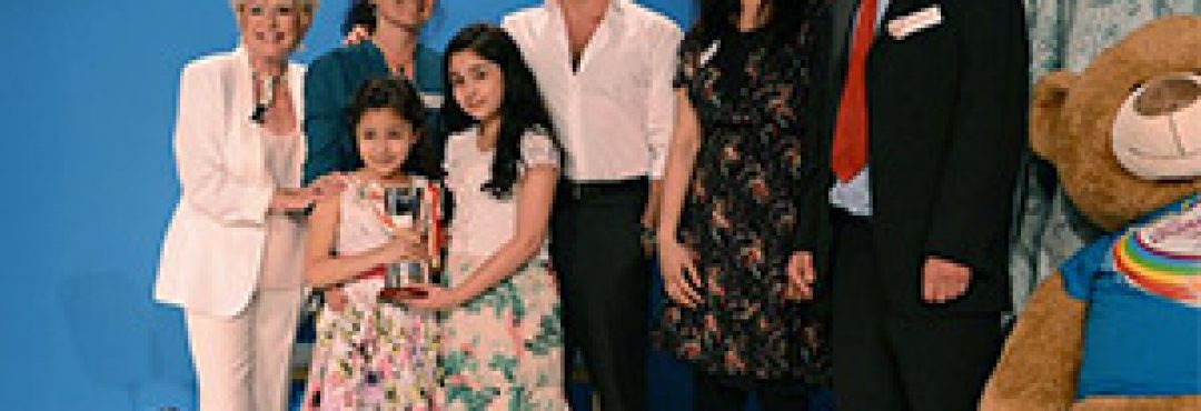 Simon Cowell celebrating good causes