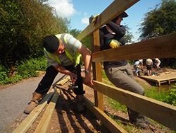 Constructing a fence