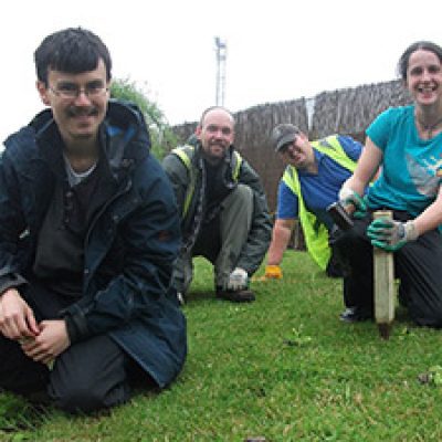 Young volunteers