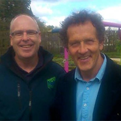 TCV's Ivan meets Monty Don at Garden Show Ireland 2015