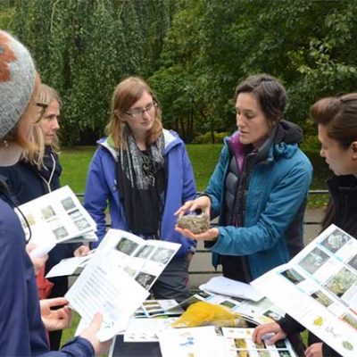 People learning about nature