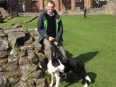 George MacQuarrie with his dog