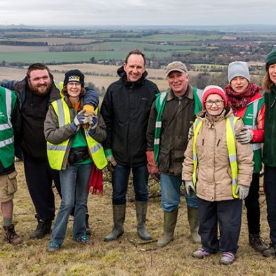 Sonning Commong Green Gym anniversary celebrations