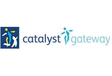 Catalyst housing logo