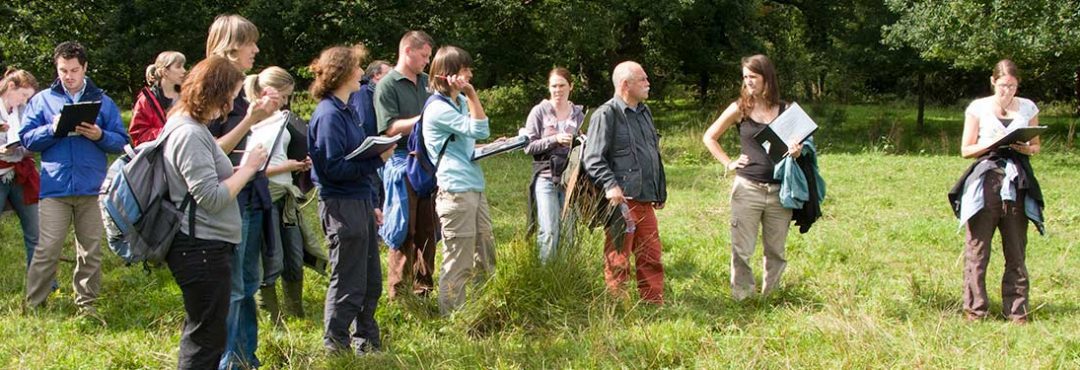 People on a TCV training course