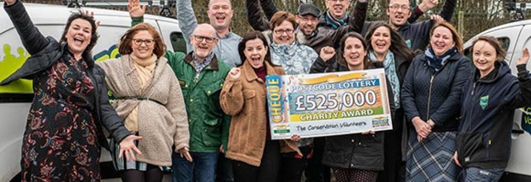 People celebrating a big funding award