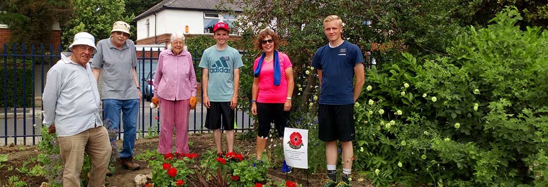 Hull Road Park volunteers