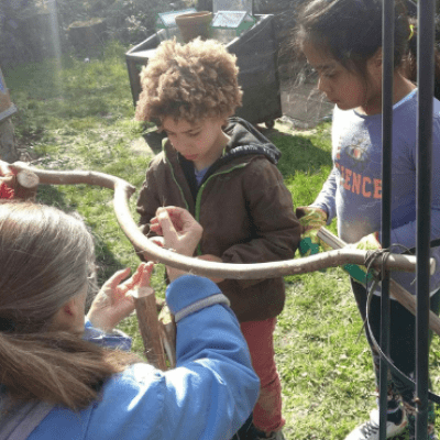 Children taking part in activities at Kids@StaveHill club