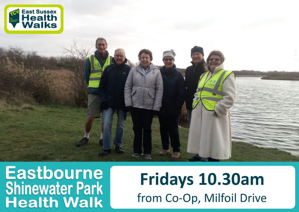 Eastbourne Shinewater Park health walk