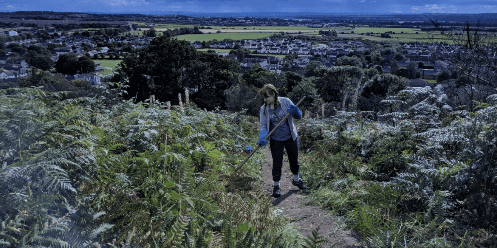 The Conservation Volunteers, Clackmannanshire, Scotland