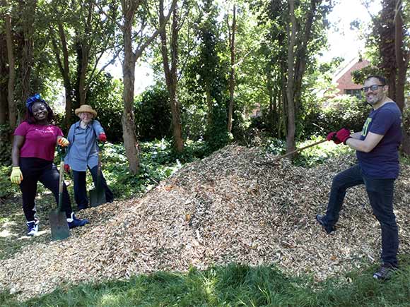 Participants at Isleworth Green Gym