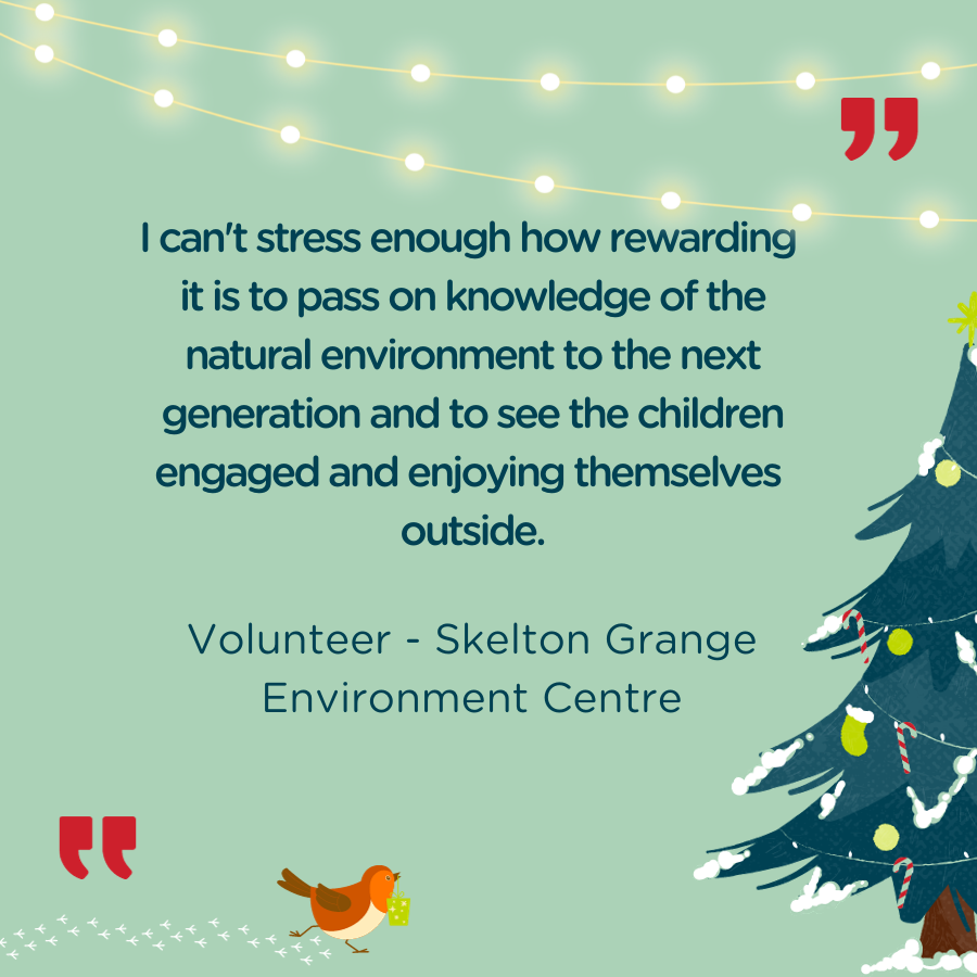 WDO23-SGVolunteerQuote Wild Days Out Skelton Grange Volunteer Quote