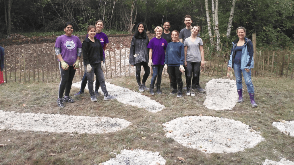 TCV and NatWest volunteers