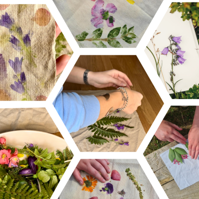TCV Hapa Zome | Upcycle Flowers into Art (Easy Step-by-Step Guide)