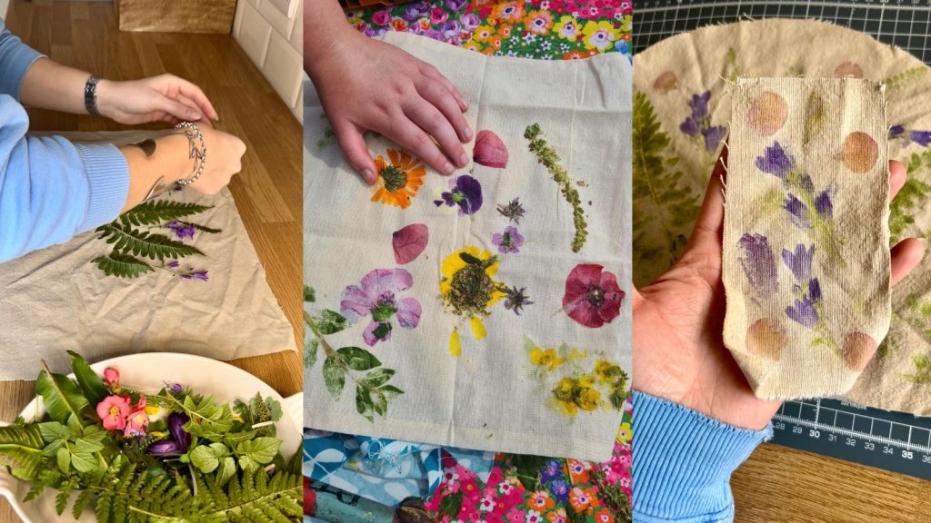 TCV Blog - Hapa Zome Upcycle Flowers into Art