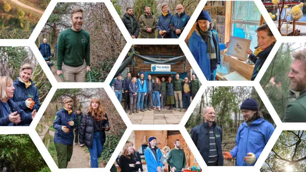 TCV and OVO collage, celebrating at TCV Stave Hill