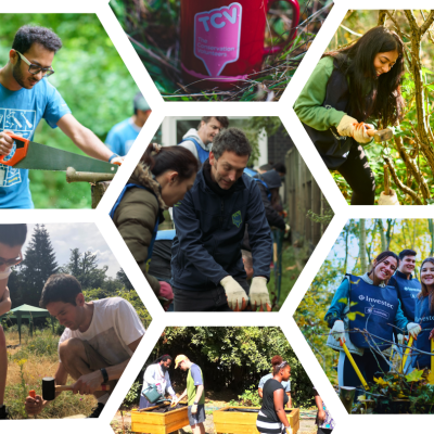 TCV Corporate Volunteering collage