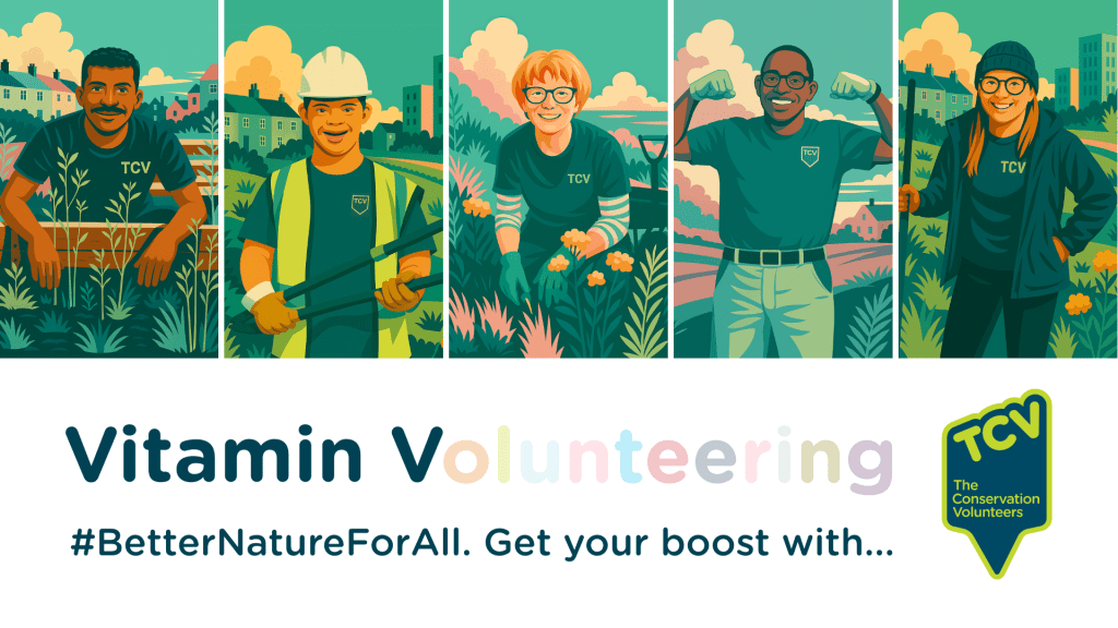 TCV Blog collage - Vitamin V, Volunteering the ultimate wellbeing boost