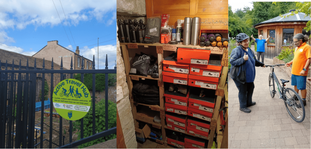 Active Travel Signage, Active Travel lending library, Cycle Confidence training